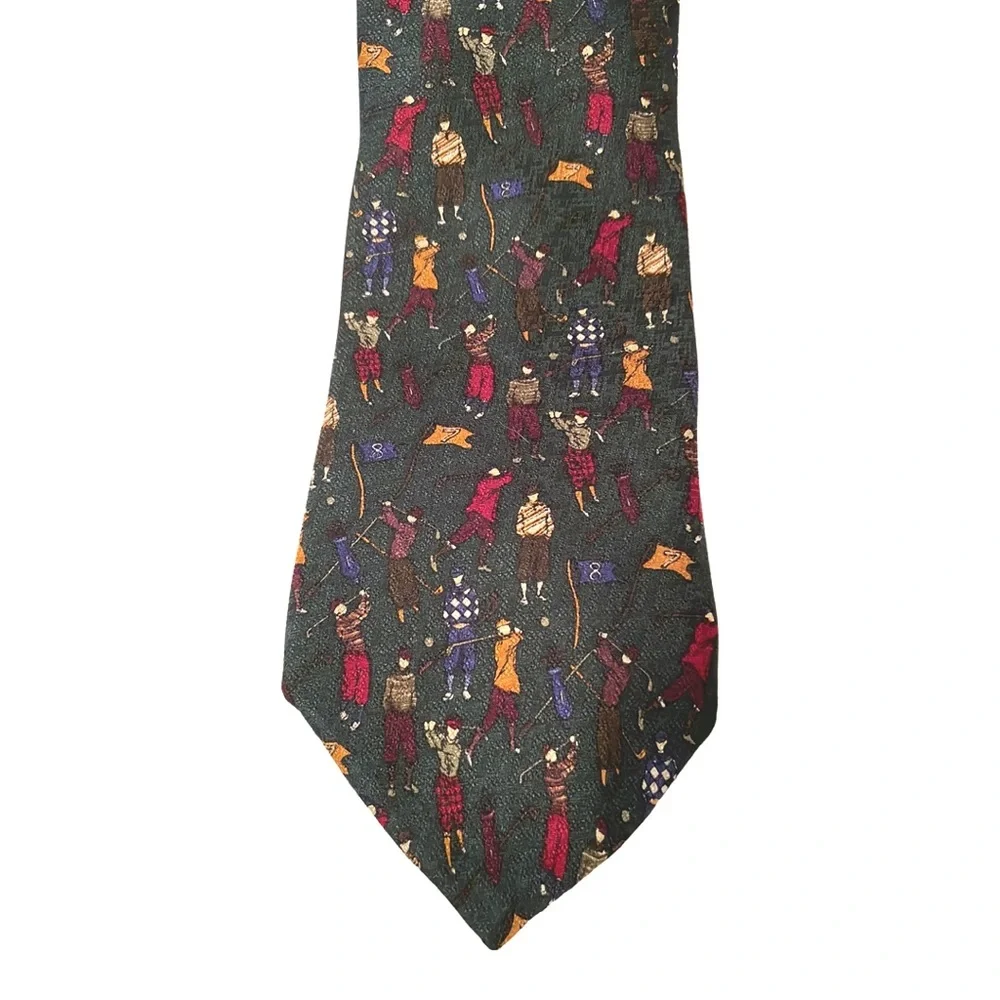 Italian Silk Golf Tie
